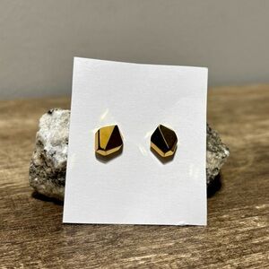 Michael Kors Gold Geometric Earrings